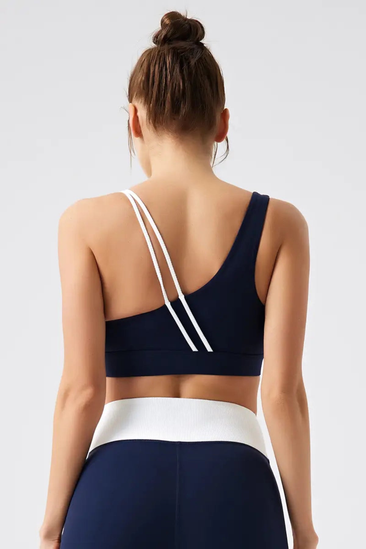 Horizon Asymmetric Bra Blue 2
