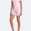 Sculpting Backless Short-Sleeve Bodysuit