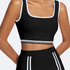 Color-Block Tennis Top