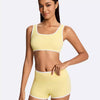 Petal Contrast Sports Bra