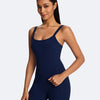 Longline Sports Tank Top with Removable Pads
