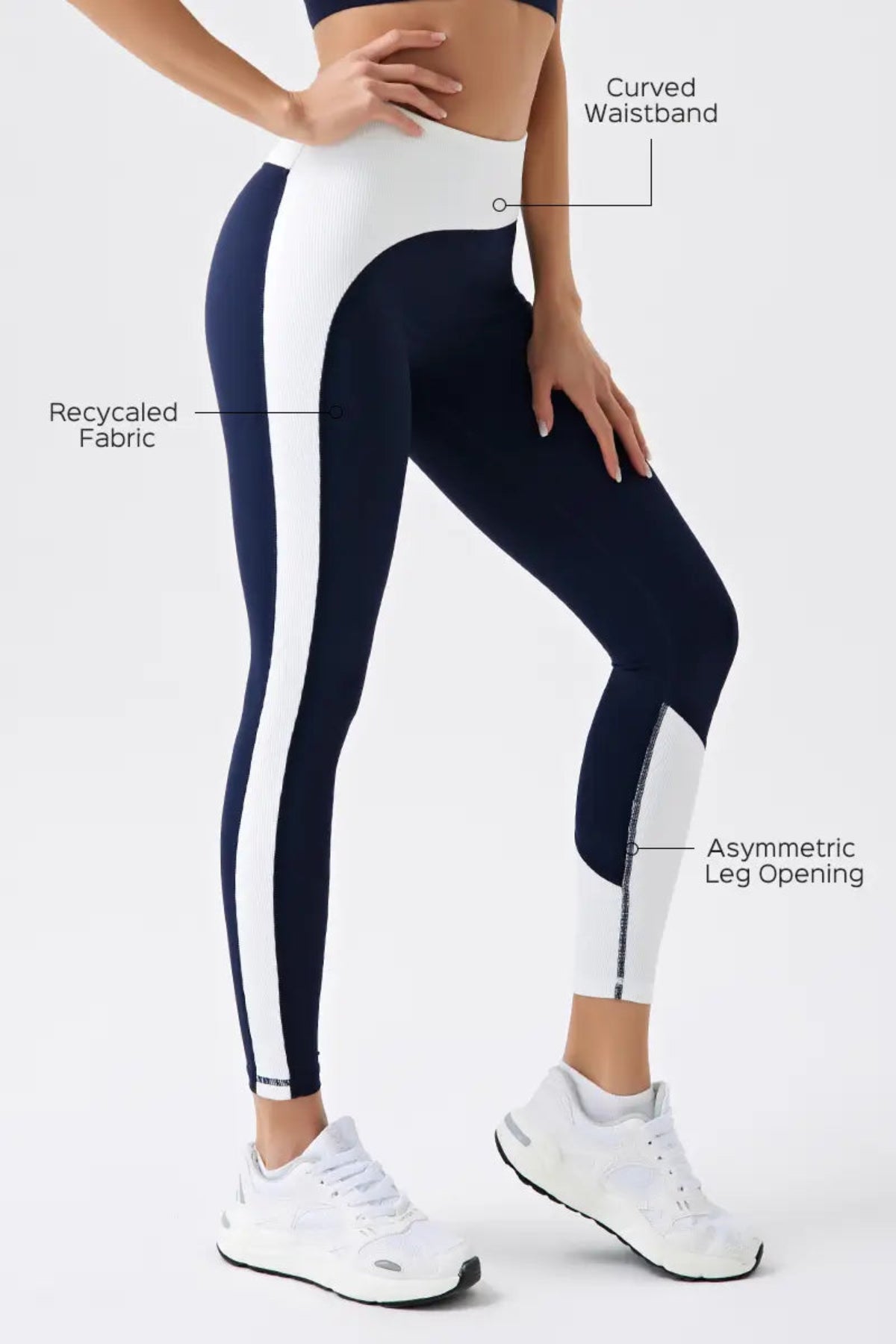 Horizon High-Rise Leggings Blue 3