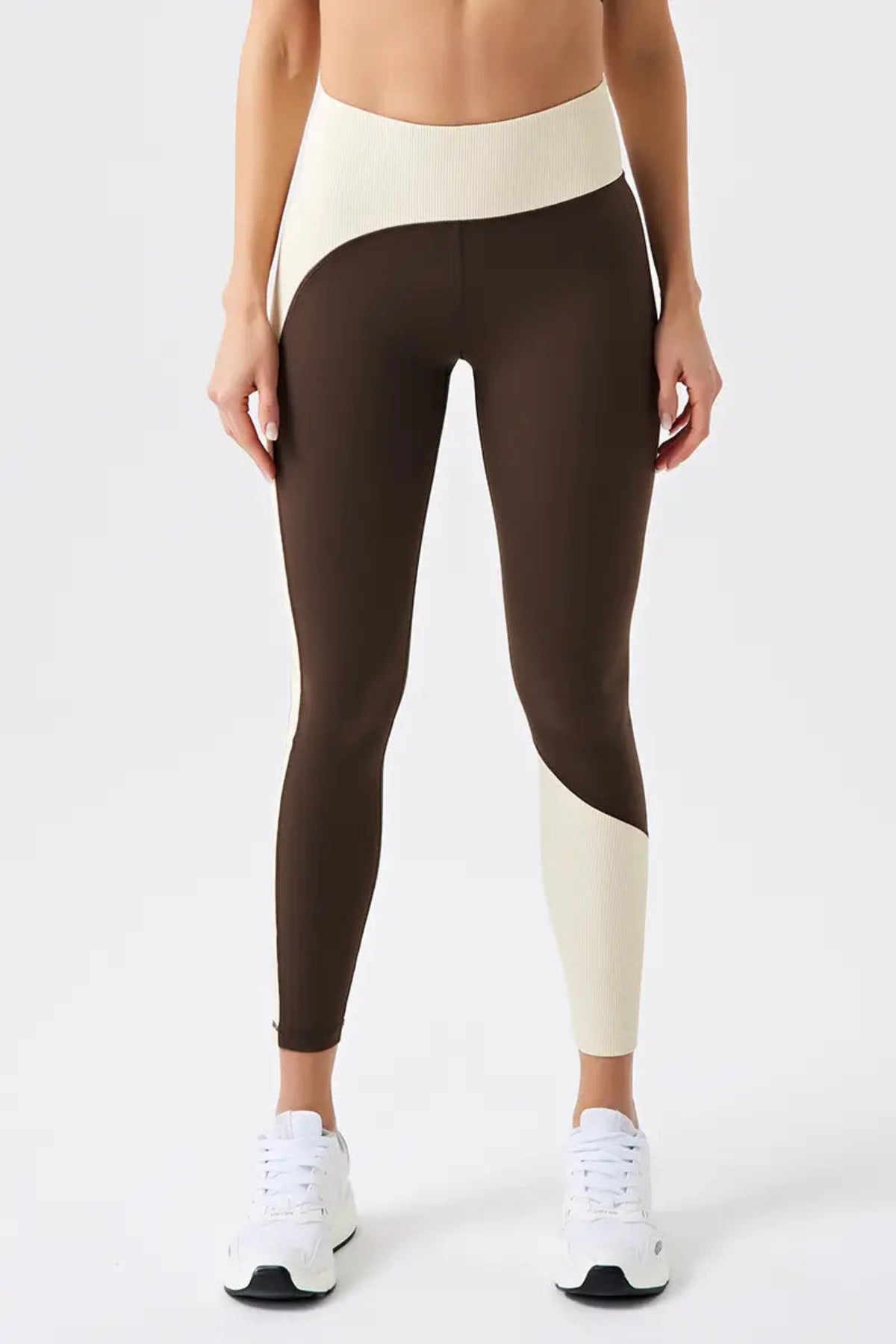 Horizon High-Rise Leggings Brown 2