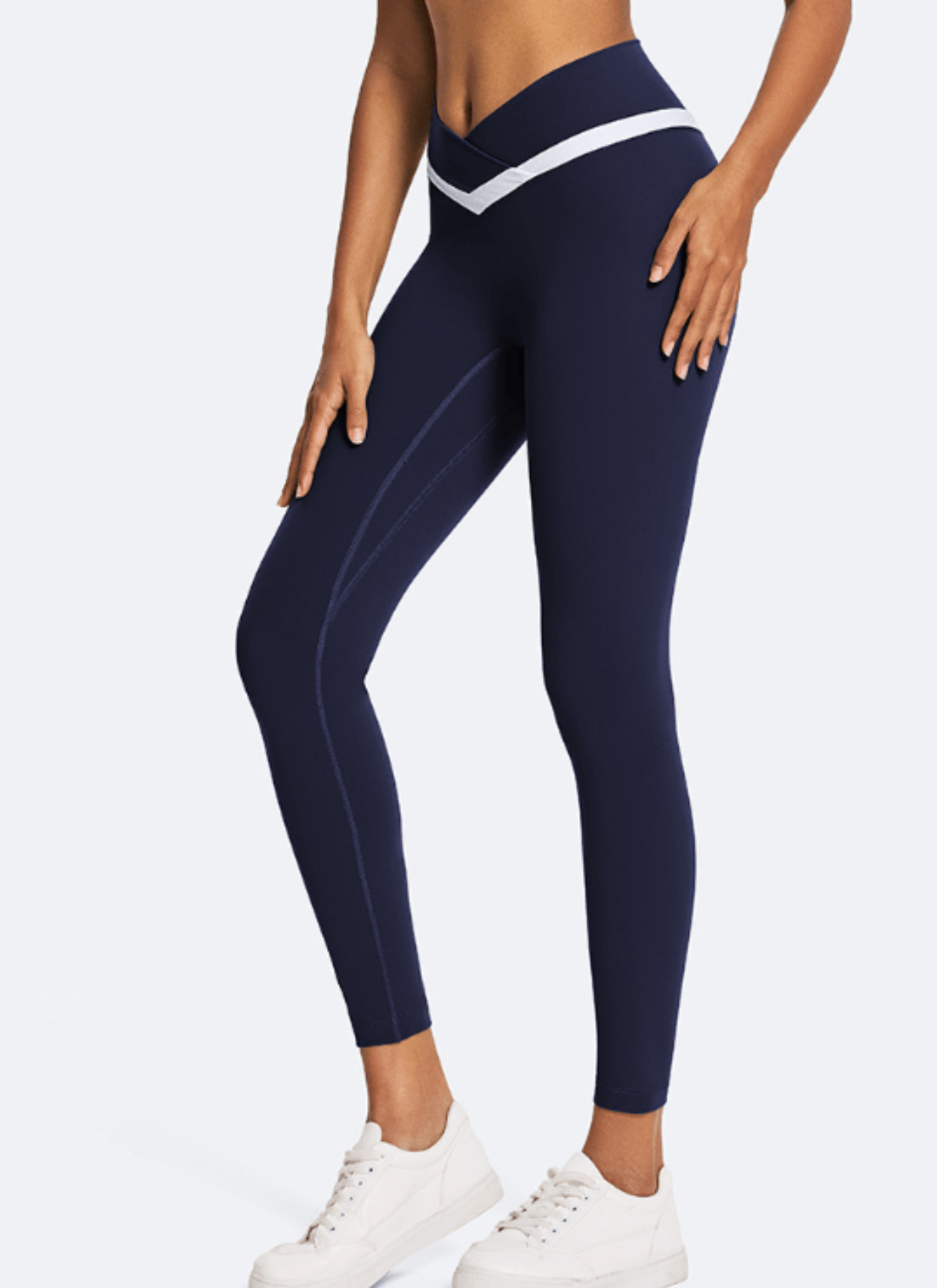 Outdoor Sports Slim-Fit Yoga Wear Black close-up on the left