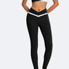 V-Waist High-Waisted Yoga Leggings
