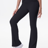 Twist-Waist Flare Yoga Pants
